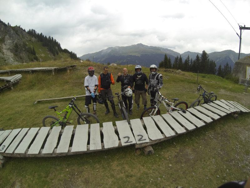 Downhill in Klosters
